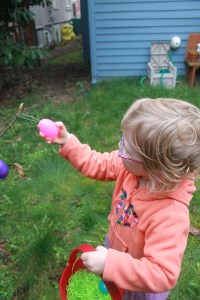 Easter preparations, simple fun, squirrel frustration